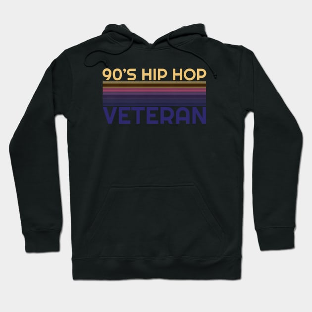 90's hip hop veteran - vintage retro Hoodie by SUMAMARU